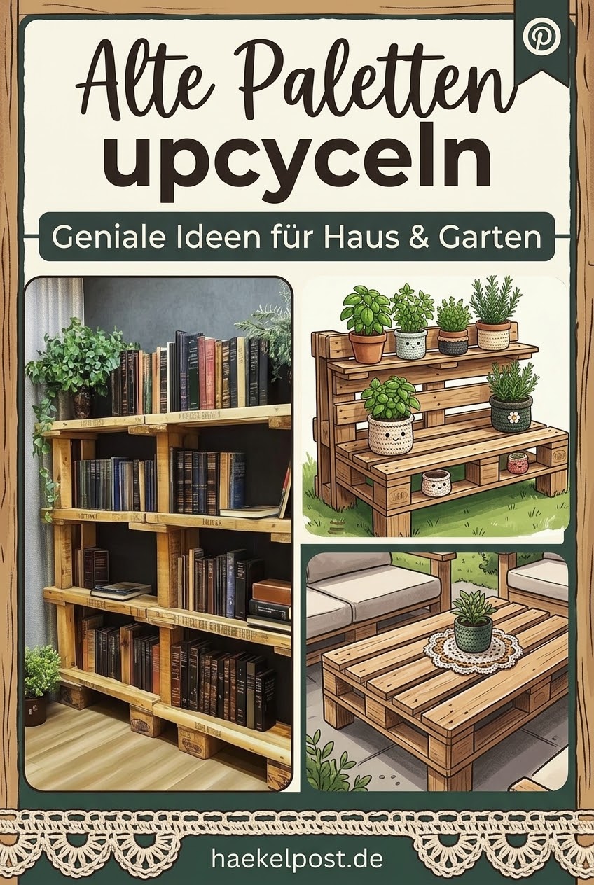 Alte Paletten upcyceln Geniale Ideen für Haus & Garten
