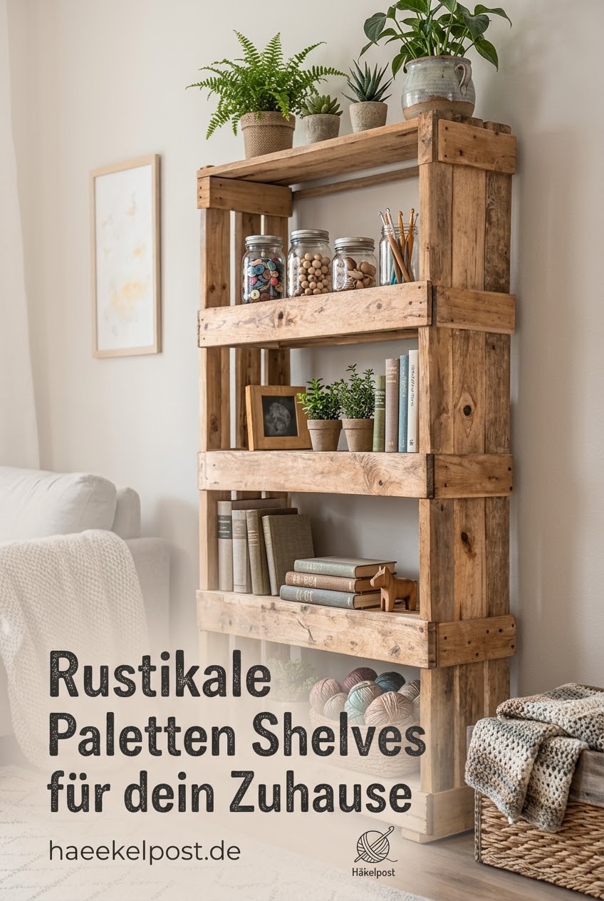 Rustikale Paletten Shelves für dein Zuhause
