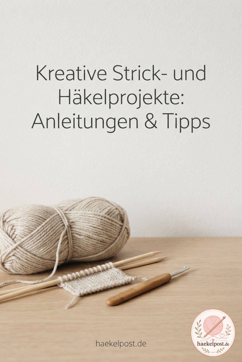 Kreative Strick- und Häkelprojekte: Anleitungen & Tipps