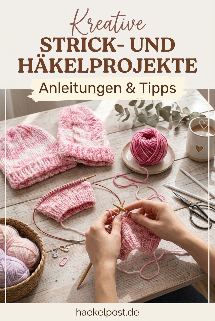 Kreative Strick- und Häkelprojekte: Anleitungen & Tipps