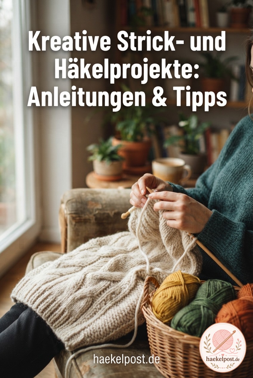 Kreative Strick- und Häkelprojekte: Anleitungen & Tipps