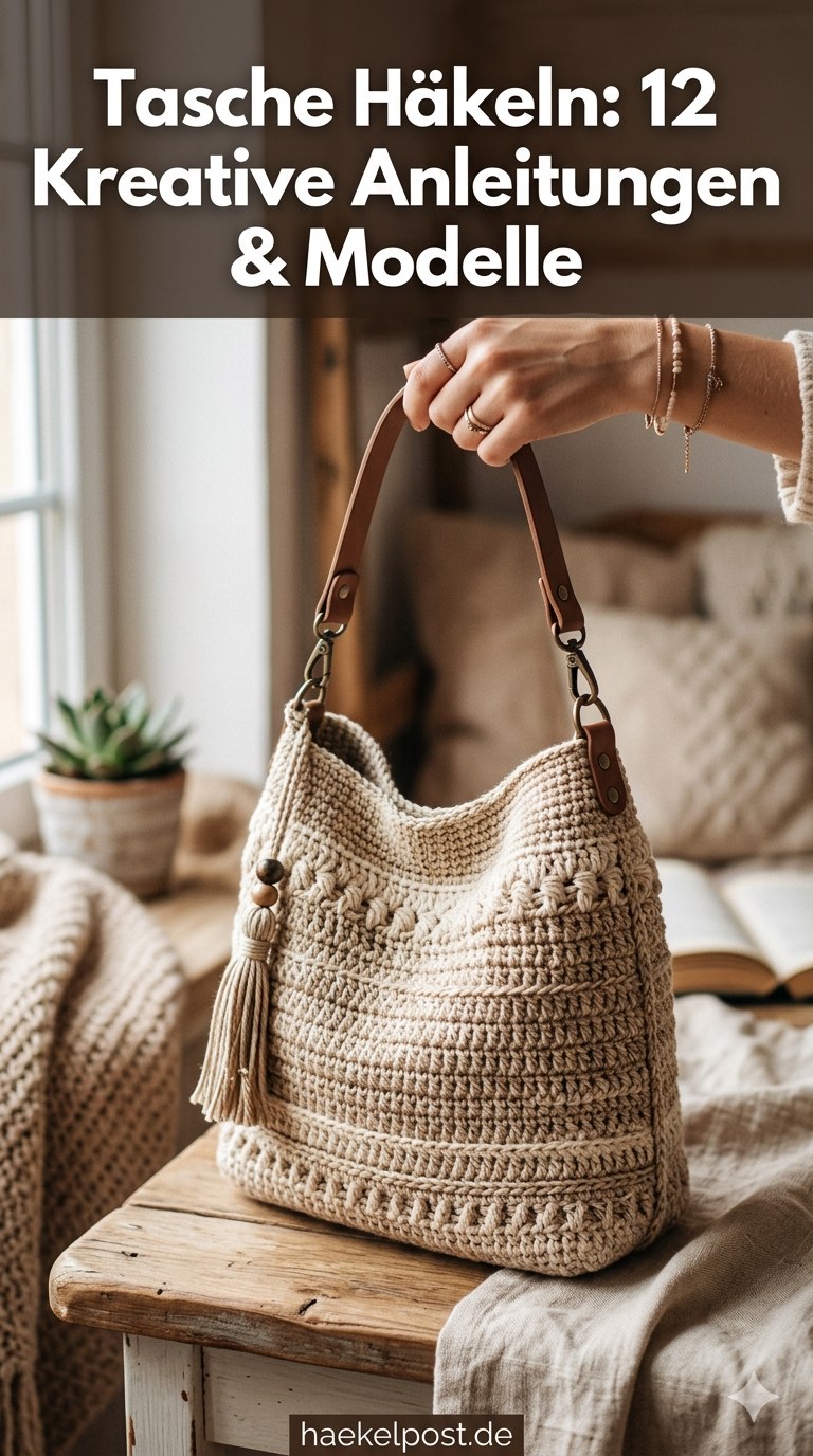 Tasche Häkeln: 12 Kreative Anleitungen & Modelle
