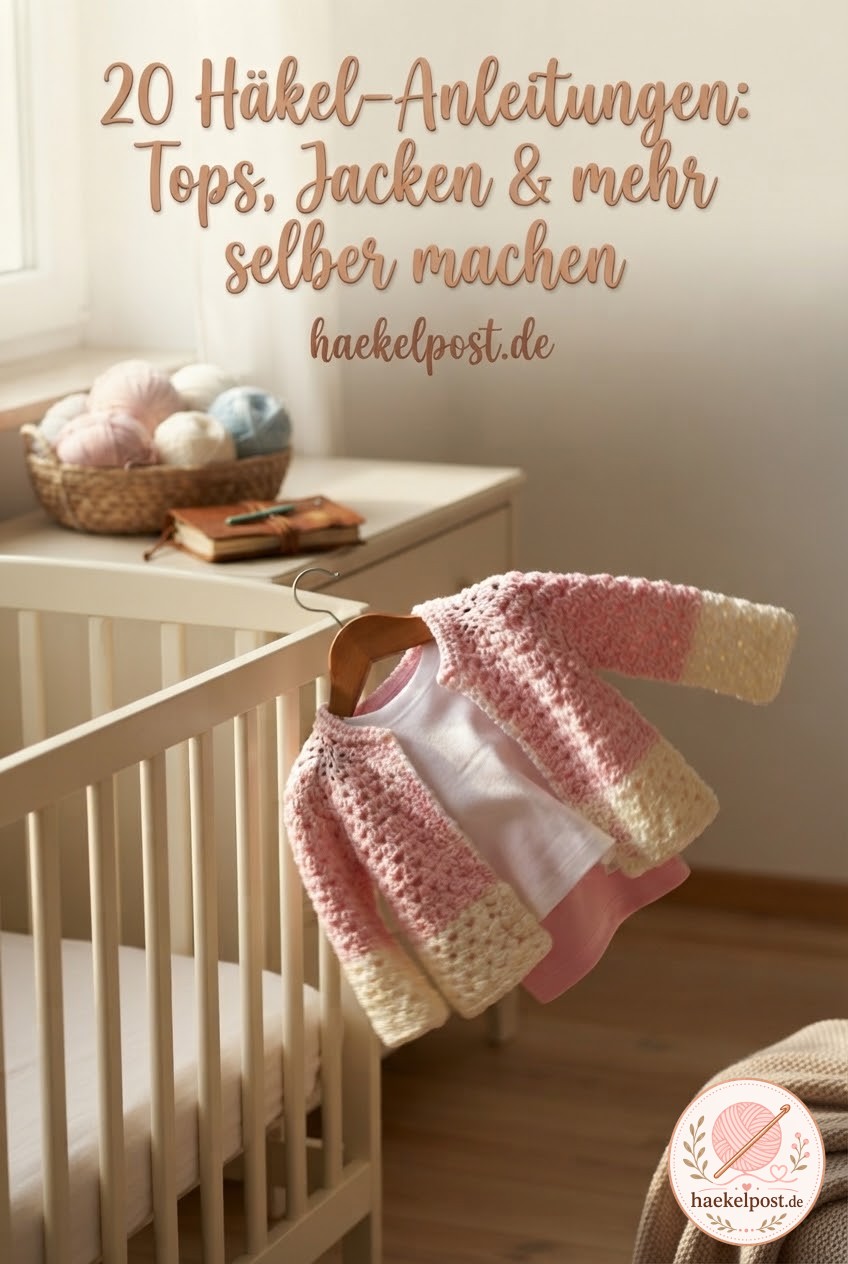 20 Häkel-Anleitungen: Tops, Jacken & mehr selber machen