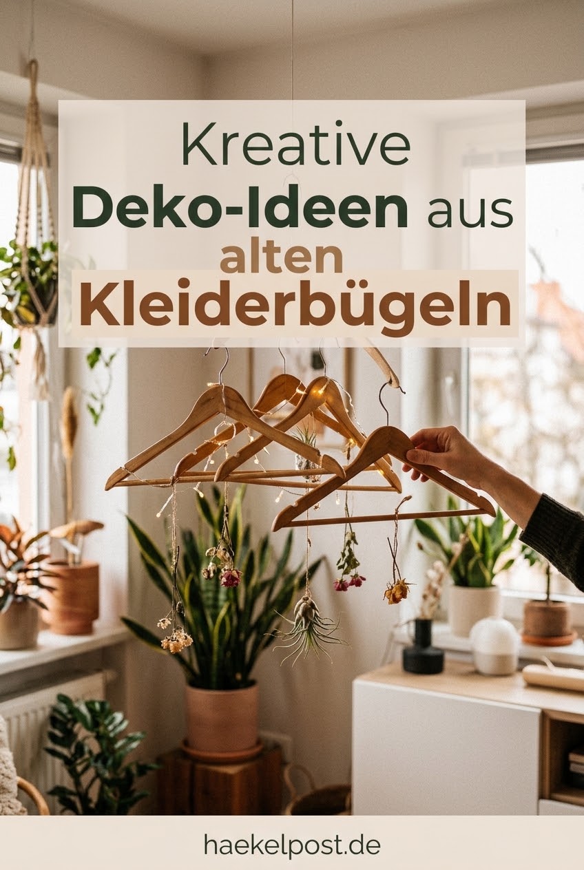 Kreative Deko-Ideen aus alten Kleiderbügeln