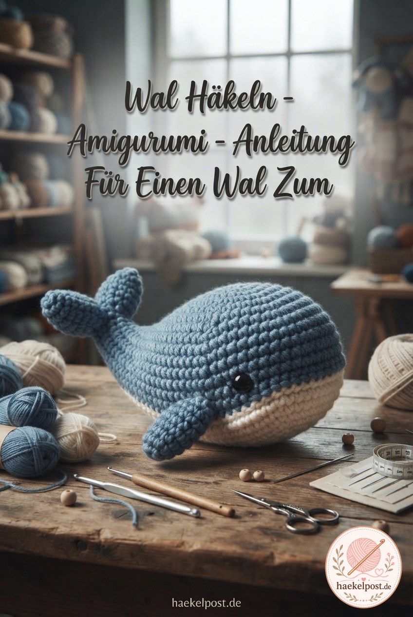 Wal Häkeln - Amigurumi - Anleitung Für Einen Wal Zum