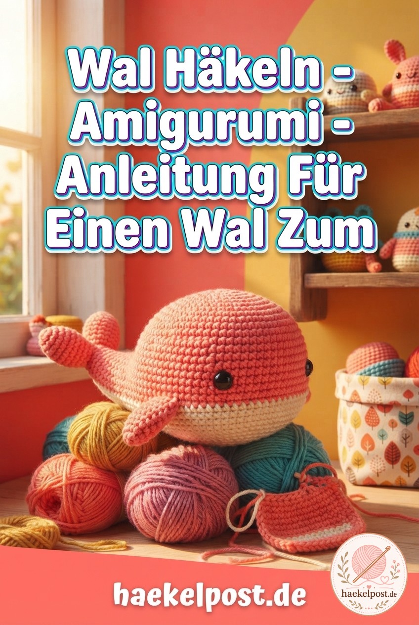 Wal Häkeln - Amigurumi - Anleitung Für Einen Wal Zum