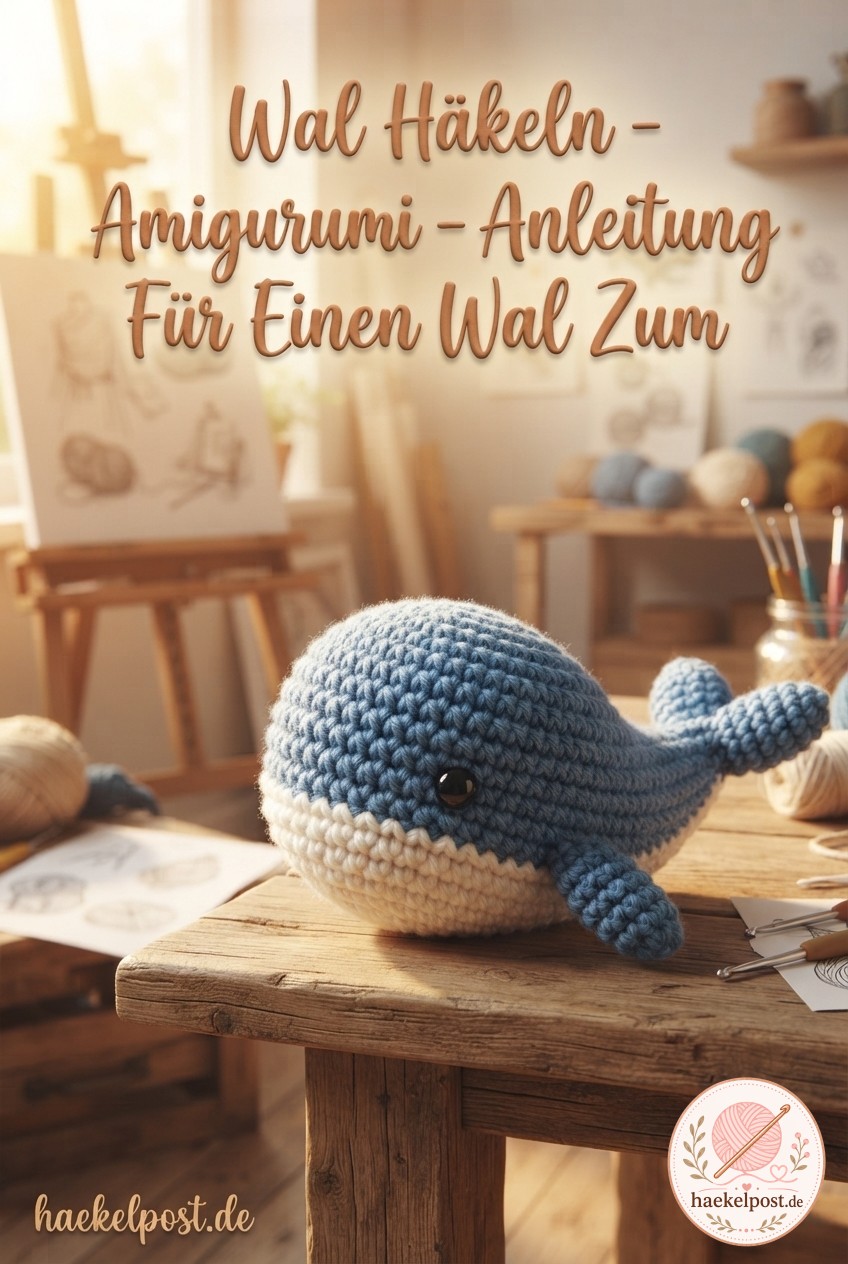 Wal Häkeln - Amigurumi - Anleitung Für Einen Wal Zum