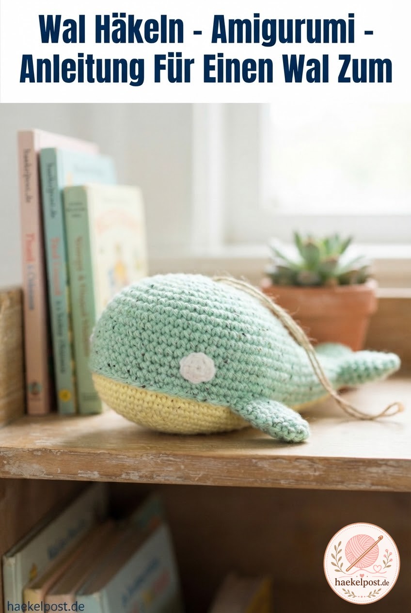 Wal Häkeln - Amigurumi - Anleitung Für Einen Wal Zum