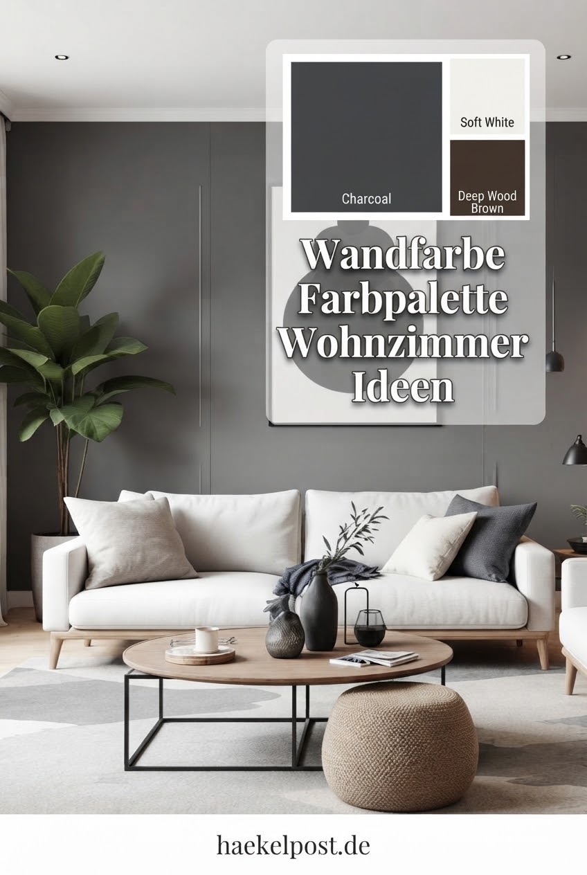 Wandfarbe Farbpalette Wohnzimmer Ideen