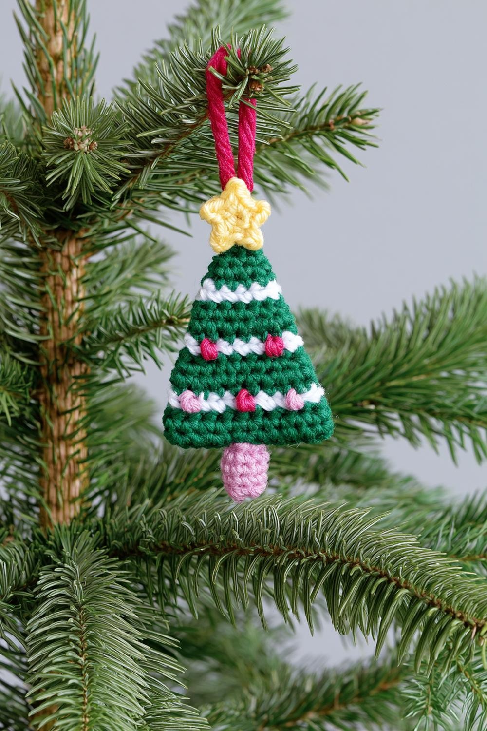 Festlicher Tannenbaum-Anhänger