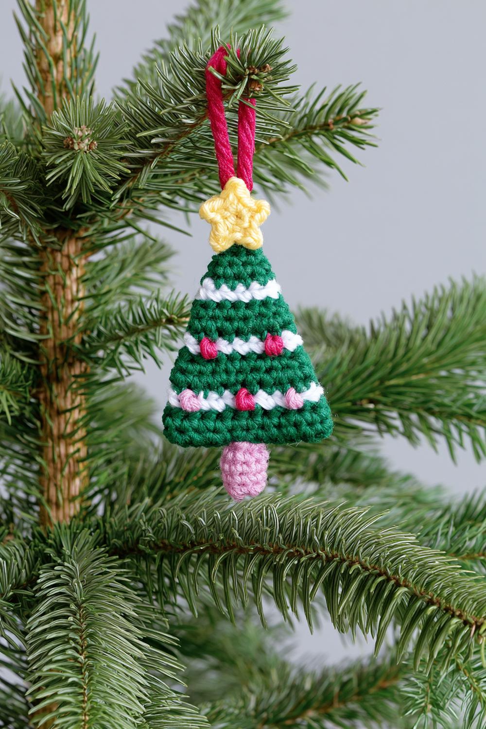 Festlicher Tannenbaum-Anhänger